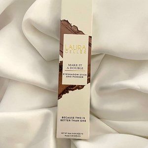 Laura Geller Make it a Double Eyeshadow Stick & Powder in Brandy